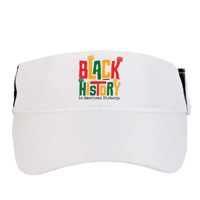 Black History Is American History Adult Drive Performance Visor