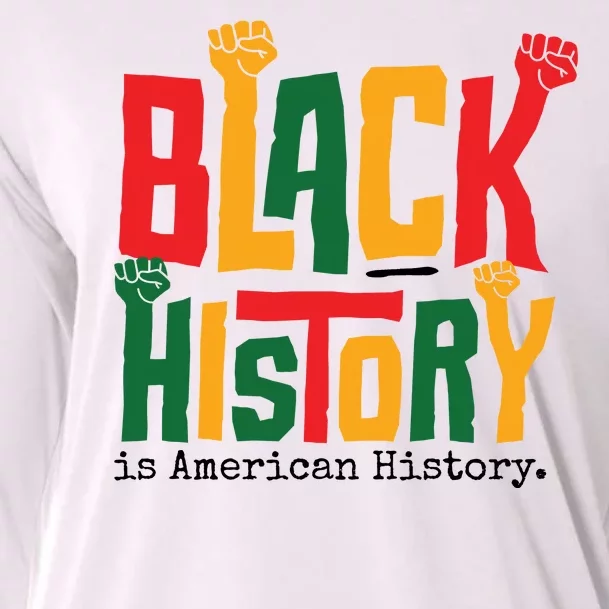 Black History Is American History Cooling Performance Long Sleeve Crew