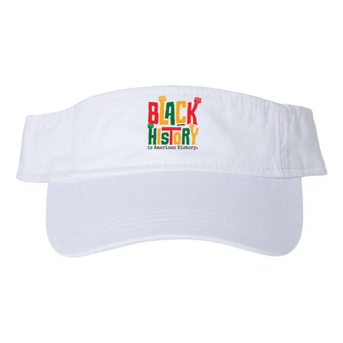 Black History Is American History Valucap Bio-Washed Visor