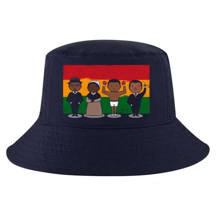 Black History Inspirational Leaders African American Cute Gift Cool Comfort Performance Bucket Hat