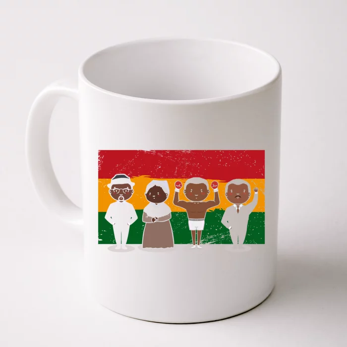 Black History Inspirational Leaders African American Cute Gift Front & Back Coffee Mug