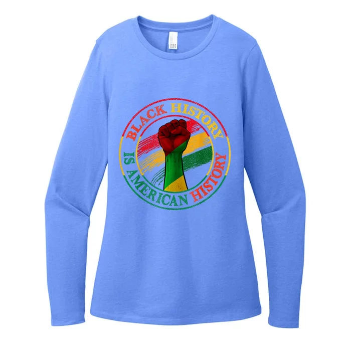 Black History Is American History African American Gifts Womens CVC Long Sleeve Shirt