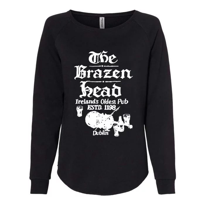 Brazen Head Irish Pub Womens California Wash Sweatshirt