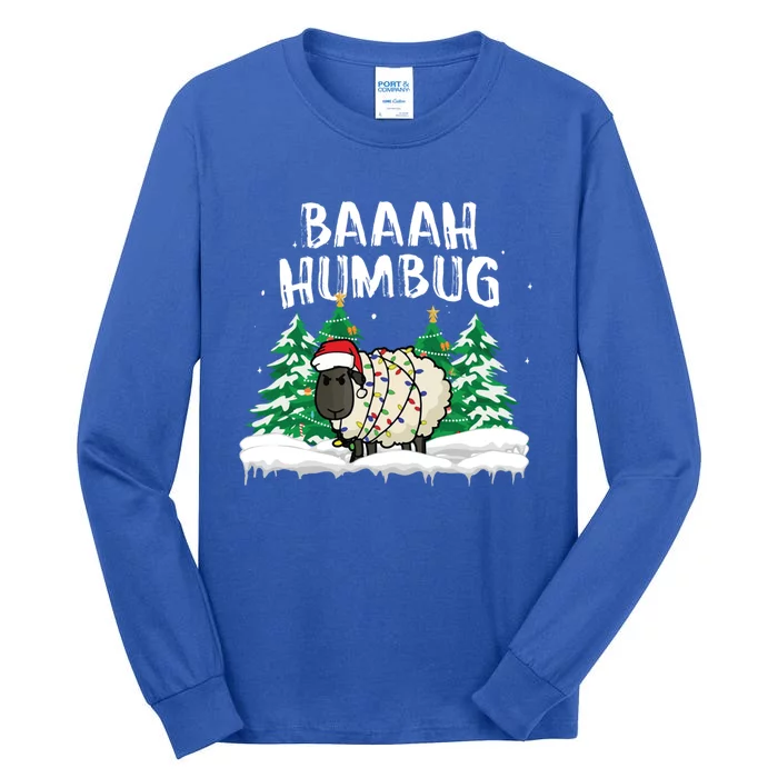 Bah Humbug I Hate Christmas Xmas Hater Anti Christmas Gift Tall Long Sleeve T-Shirt