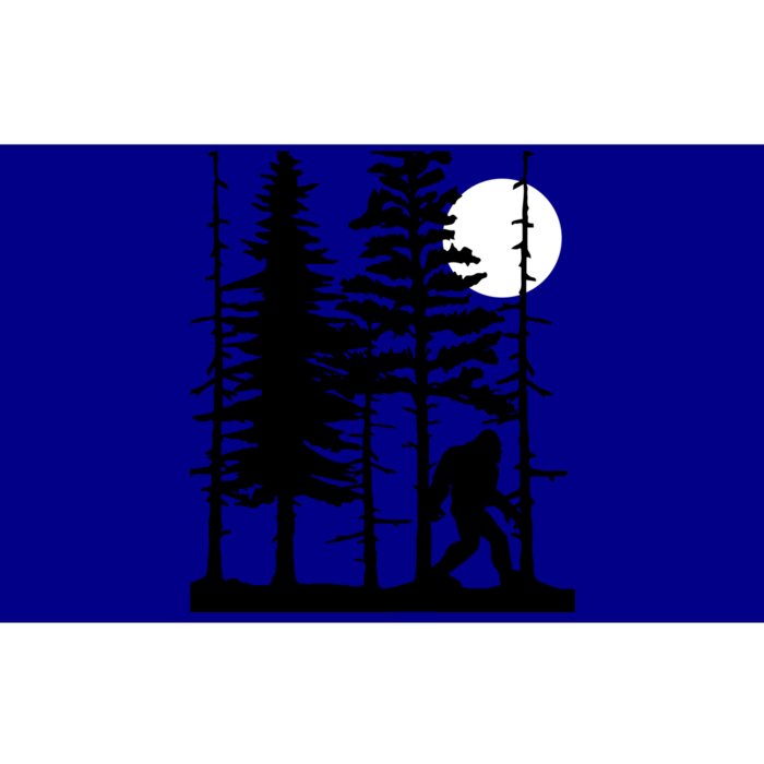 Bigfoot Hiding In Forest For Sasquatch Believers Gift Bumper Sticker