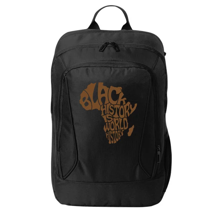 Black History Is World History , Afrocentric City Backpack