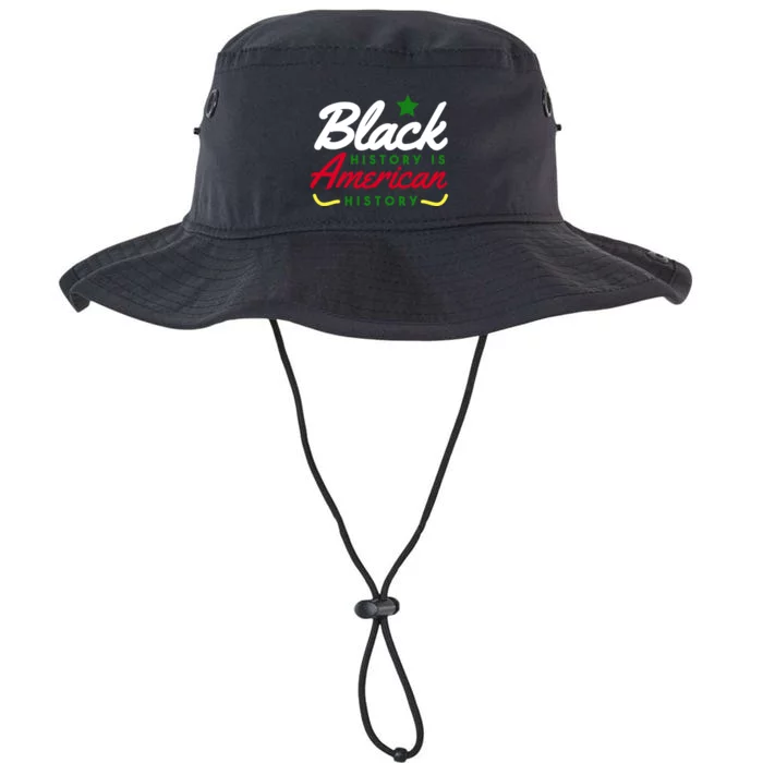 Black History Is American History Bhm Meaningful Gift Legacy Cool Fit Booney Bucket Hat