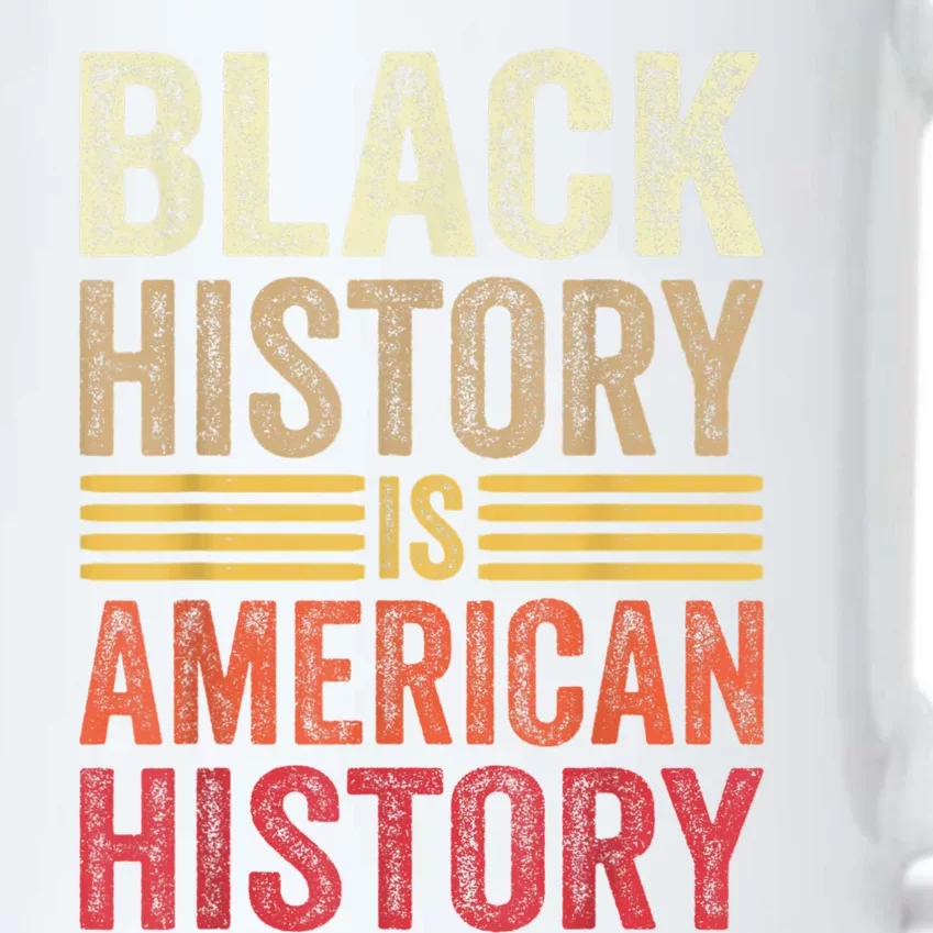 Black History Is American History Black Strength Roots Month Black Color Changing Mug