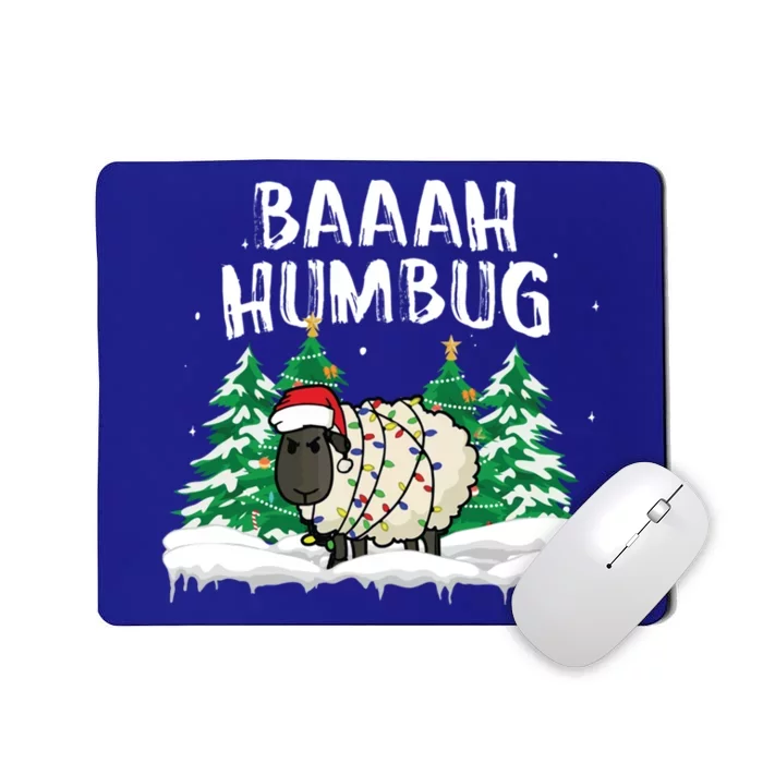 Bah Humbug I Hate Christmas Xmas Hater Anti Christmas Gift Mousepad