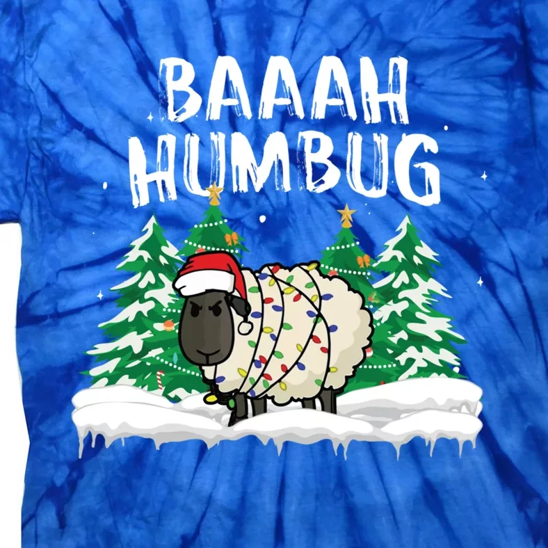 Bah Humbug I Hate Christmas Xmas Hater Anti Christmas Gift Tie-Dye T-Shirt