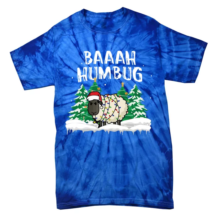 Bah Humbug I Hate Christmas Xmas Hater Anti Christmas Gift Tie-Dye T-Shirt