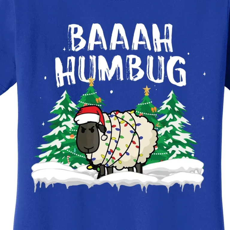 Bah Humbug I Hate Christmas Xmas Hater Anti Christmas Gift Women's T-Shirt