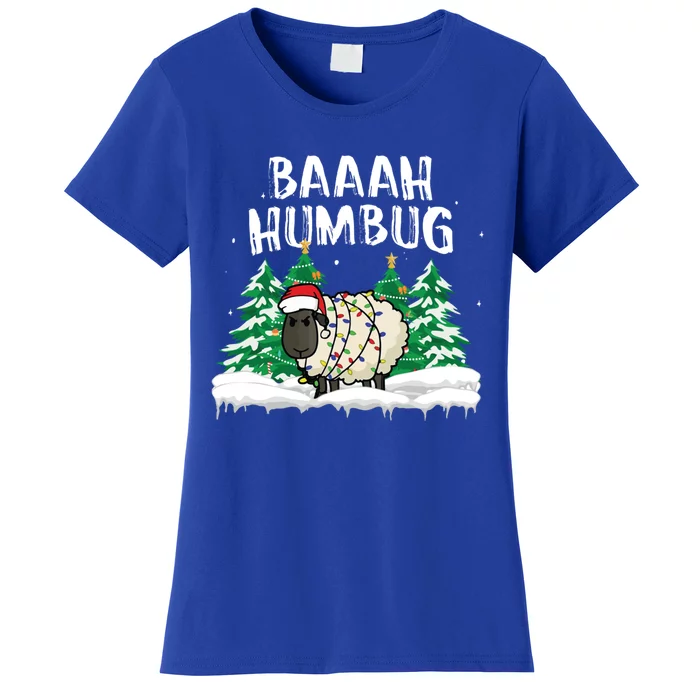 Bah Humbug I Hate Christmas Xmas Hater Anti Christmas Gift Women's T-Shirt