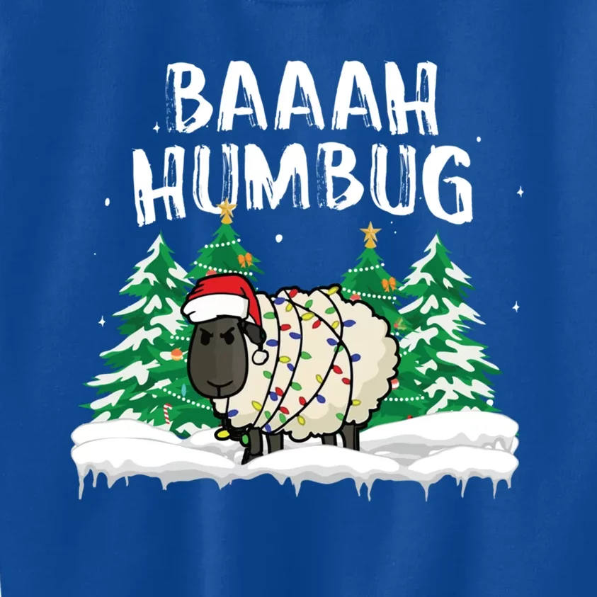 Bah Humbug I Hate Christmas Xmas Hater Anti Christmas Gift Kids Sweatshirt