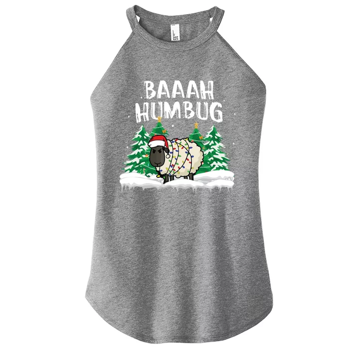 Bah Humbug I Hate Christmas Xmas Hater Anti Christmas Gift Women’s Perfect Tri Rocker Tank