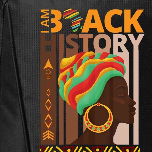 Black History Is American History Patriotic African American Cool Gift City Backpack