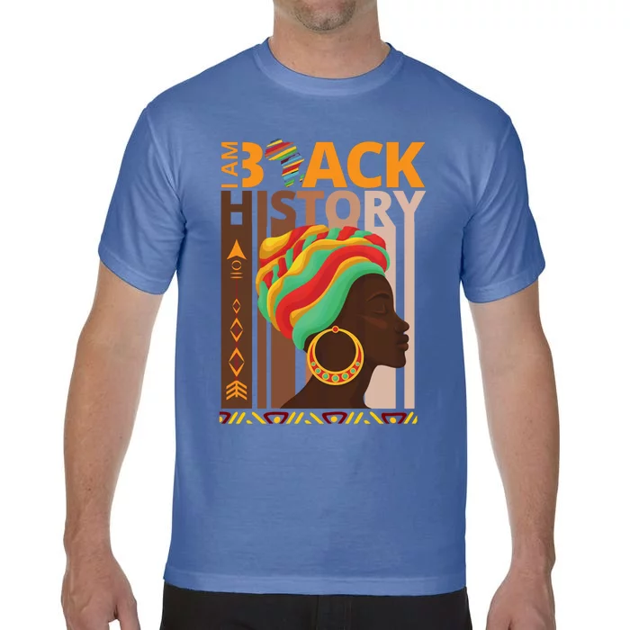 Black History Is American History Patriotic African American Cool Gift Comfort Colors T-Shirt