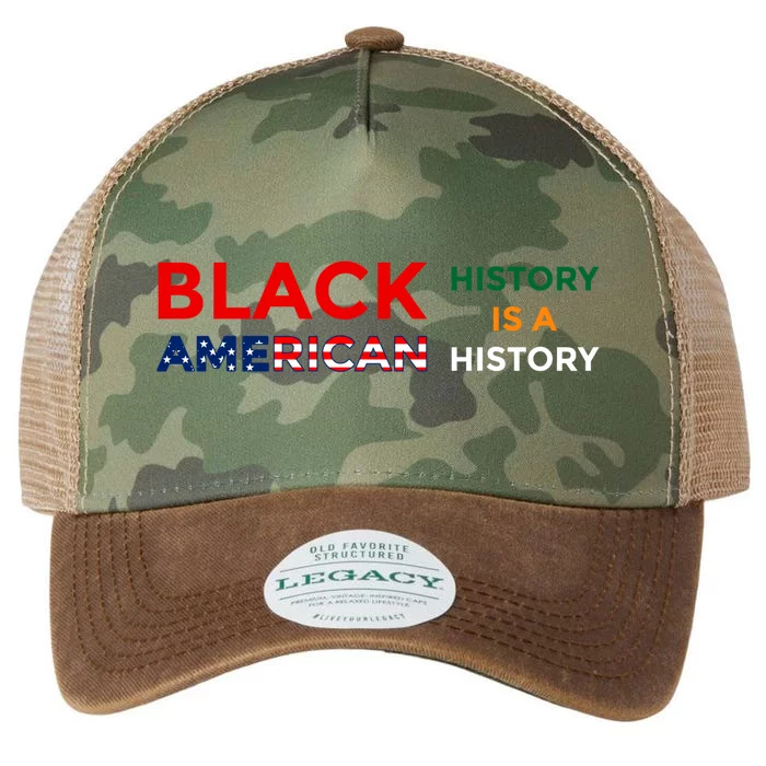 Black History Is American History Black Rights Art Cool Gift Legacy Tie Dye Trucker Hat