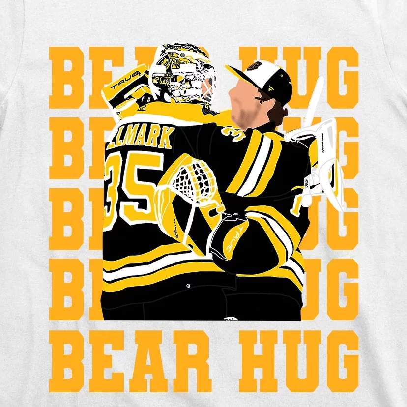 Bear Hug Ice Hockey Linus Hockey Player Ull!Mark Jeremy Hockey T-Shirt