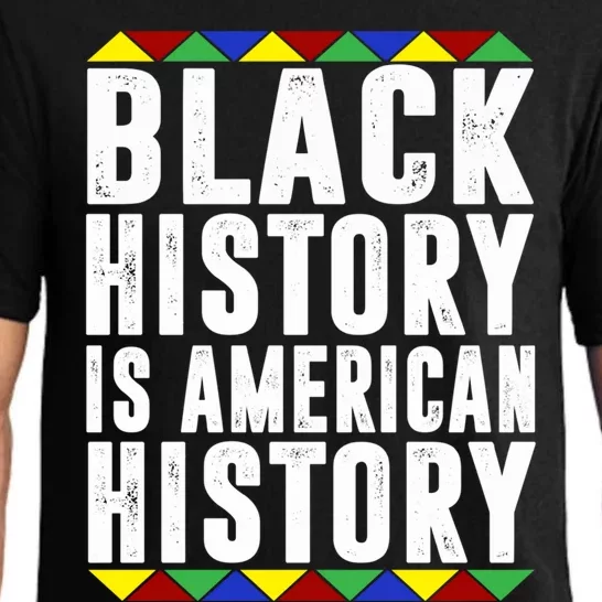 Black History Is American History Patriotic African American Gift Pajama Set