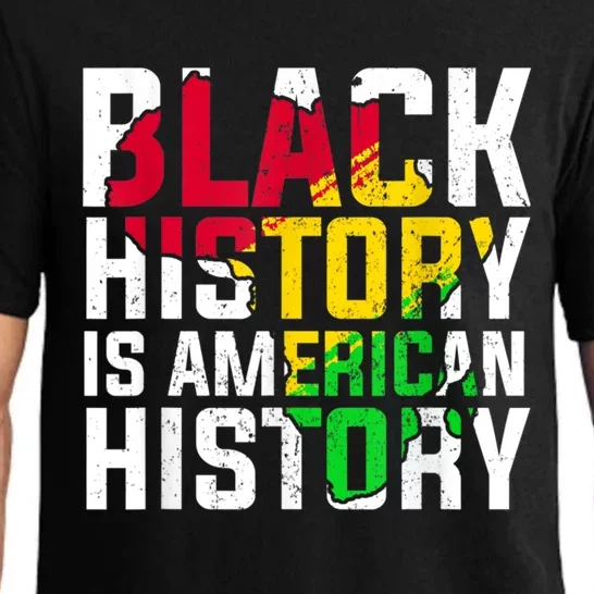 Black History Is American History Patriotic African American Meaningful Gift Pajama Set