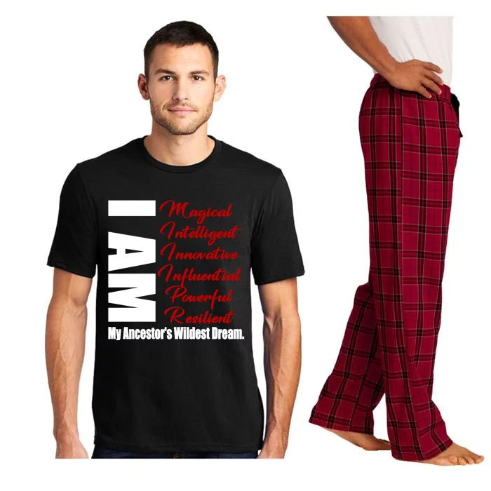 Black History I Am My Ancestors Wildest Dream Funny Gift Pajama Set