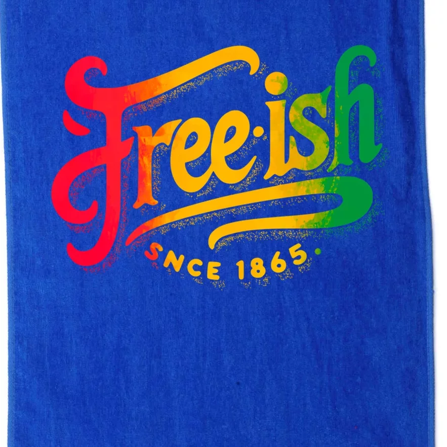 Black History Junenth Freedom Ecipation Freeish Great Gift Platinum Collection Golf Towel