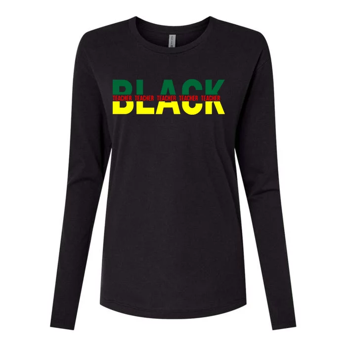 Black History Juneteenth Celebration Graphic Womens Cotton Relaxed Long Sleeve T-Shirt