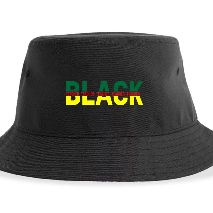 Black History Juneteenth Celebration Graphic Sustainable Bucket Hat