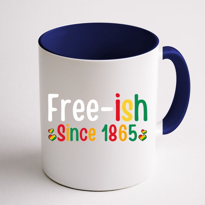 Black History Junenth Freedom Ecipation Freeish 1865 Cute Gift Front & Back Coffee Mug