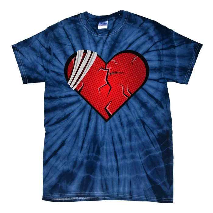 Broken Heart Love Sad Heartbroken Break Up Valentine's Day Tie-Dye T-Shirt