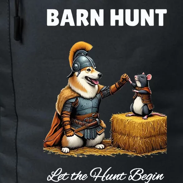 Barn Hunt Lover Warrior Rat And Icelandic Sheepdog Daily Commute Backpack