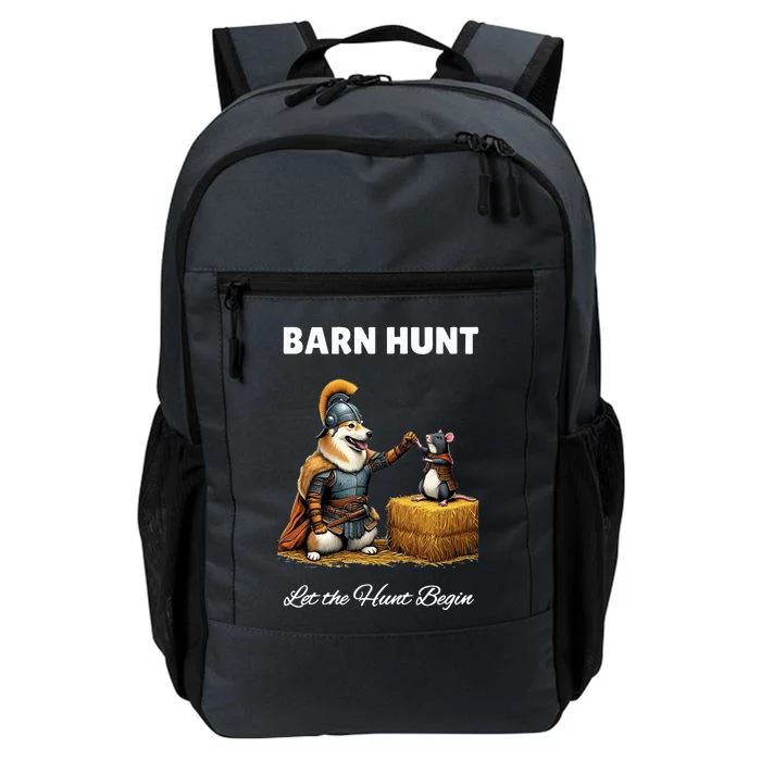 Barn Hunt Lover Warrior Rat And Icelandic Sheepdog Daily Commute Backpack