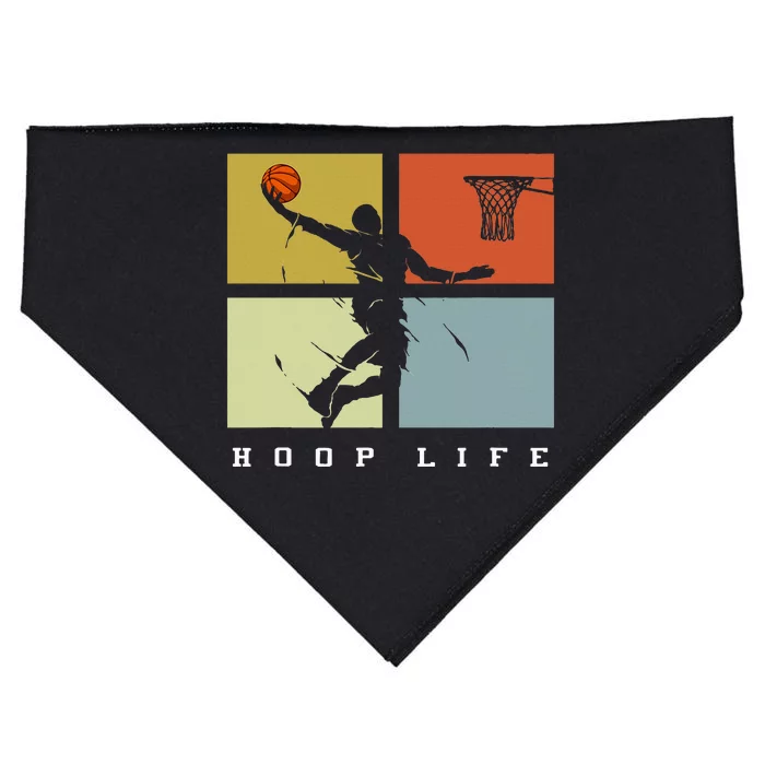 Basketball Hoop Life Player USA-Made Doggie Bandana