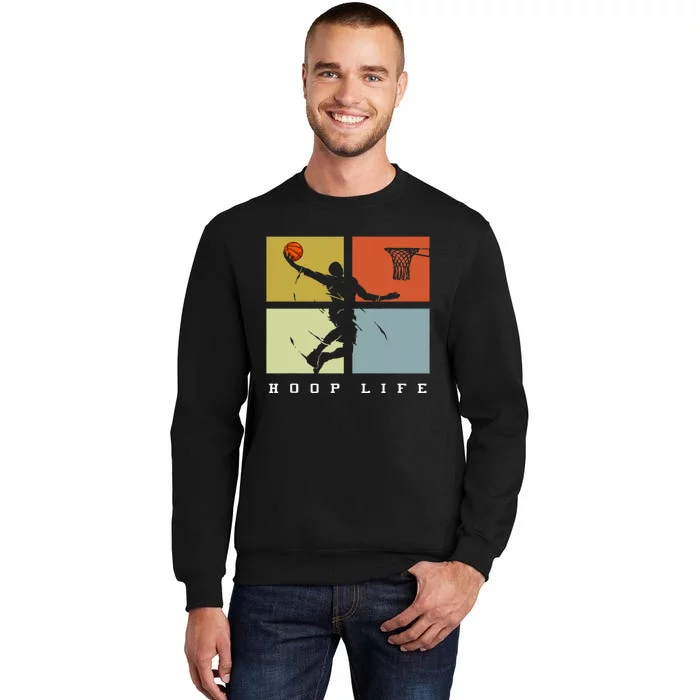 Basketball Hoop Life Player Tall Sweatshirt