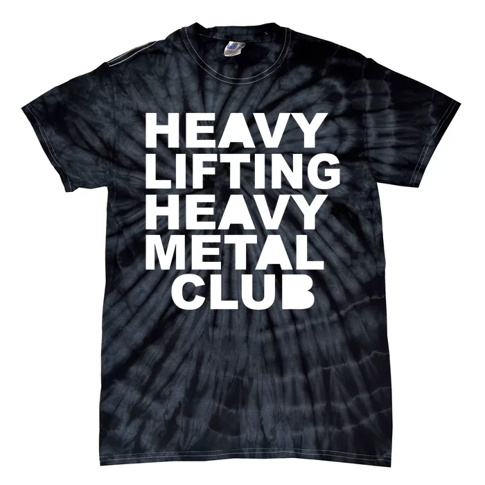 Bambambaklava Heavy Lifting Heavy Metal Club Tie-Dye T-Shirt