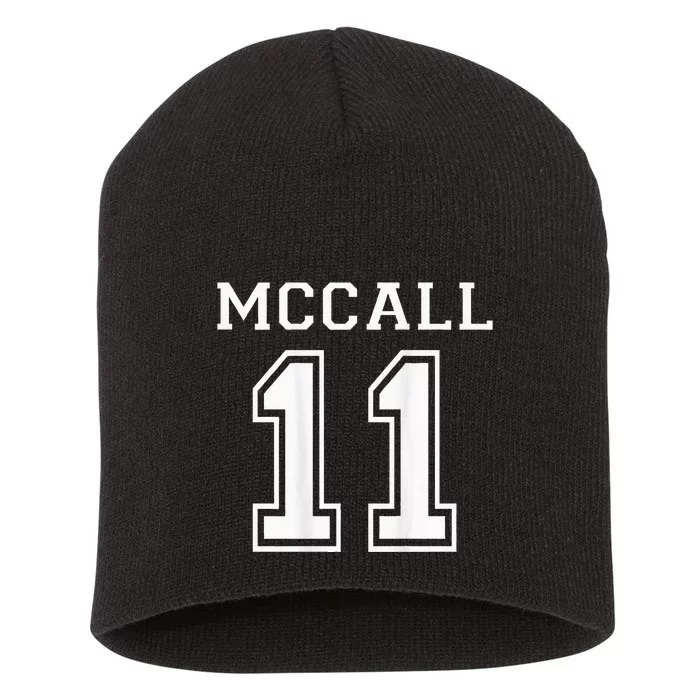 Beacon Hills Lacrosse Mccall 11 Wolf Inspired Short Acrylic Beanie