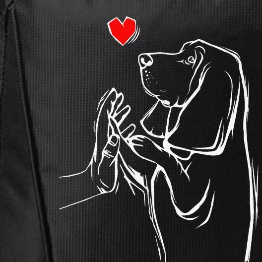 Basset Hound Love Dog City Backpack