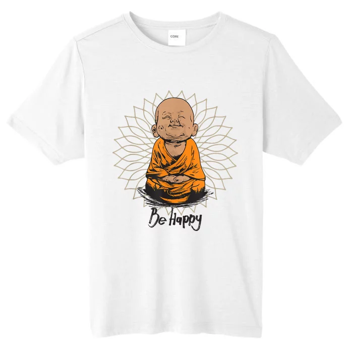 Ba Happy Little Happy Buddha Peaceful ChromaSoft Performance T-Shirt