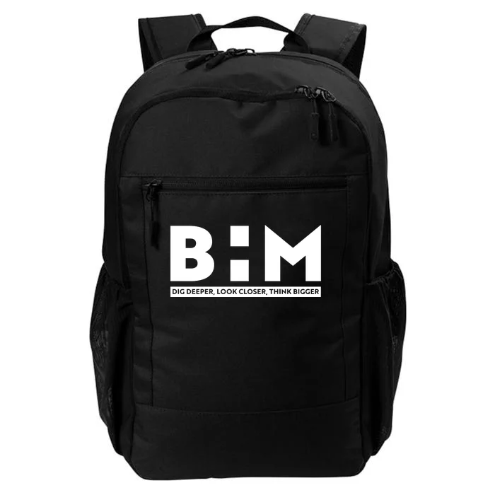 BHM Black History Month Dig Deeper Look Closer Think Bigger Daily Commute Backpack