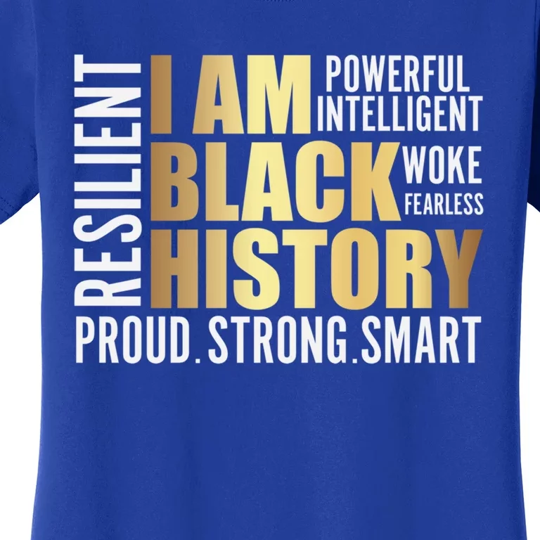 Black History Month Melanin Diversity Cute Gift Women's T-Shirt