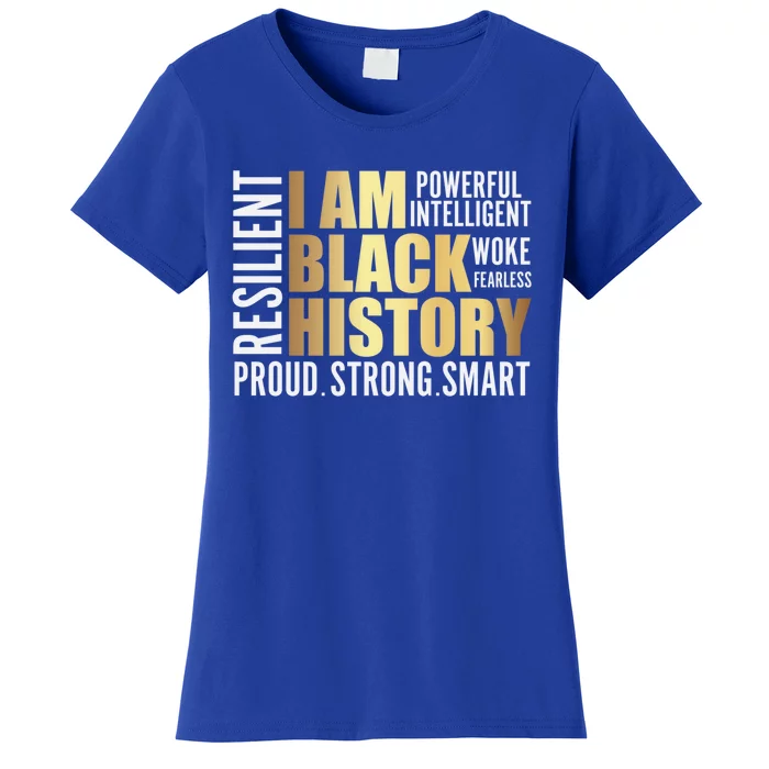 Black History Month Melanin Diversity Cute Gift Women's T-Shirt