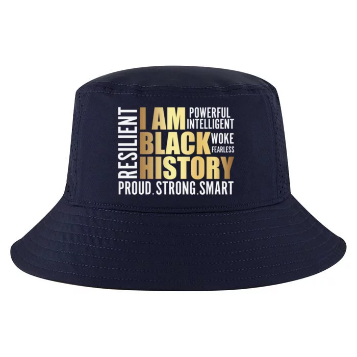 Black History Month Melanin Diversity Cute Gift Cool Comfort Performance Bucket Hat