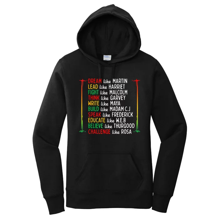 Black History Month African American Country Celebration Women's Pullover Hoodie