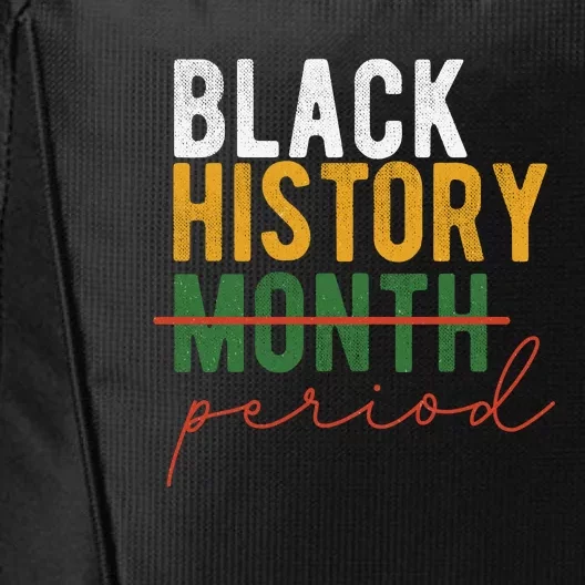 Black History Month Period Gift City Backpack