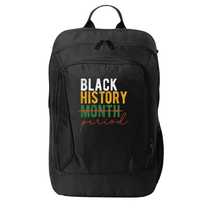 Black History Month Period Gift City Backpack