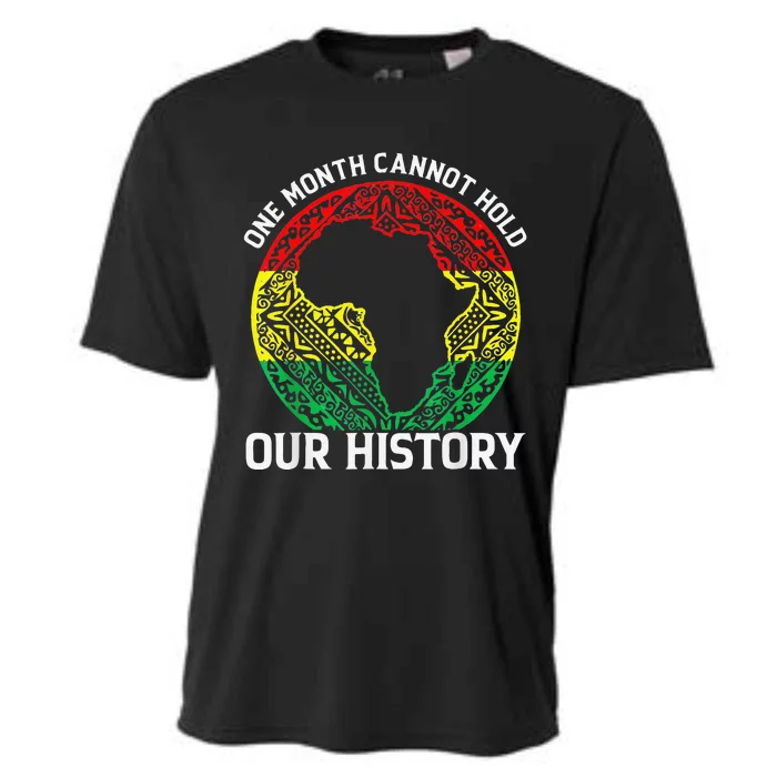 Black History Month One Month Can't Hold Our History Cooling Performance Crew T-Shirt