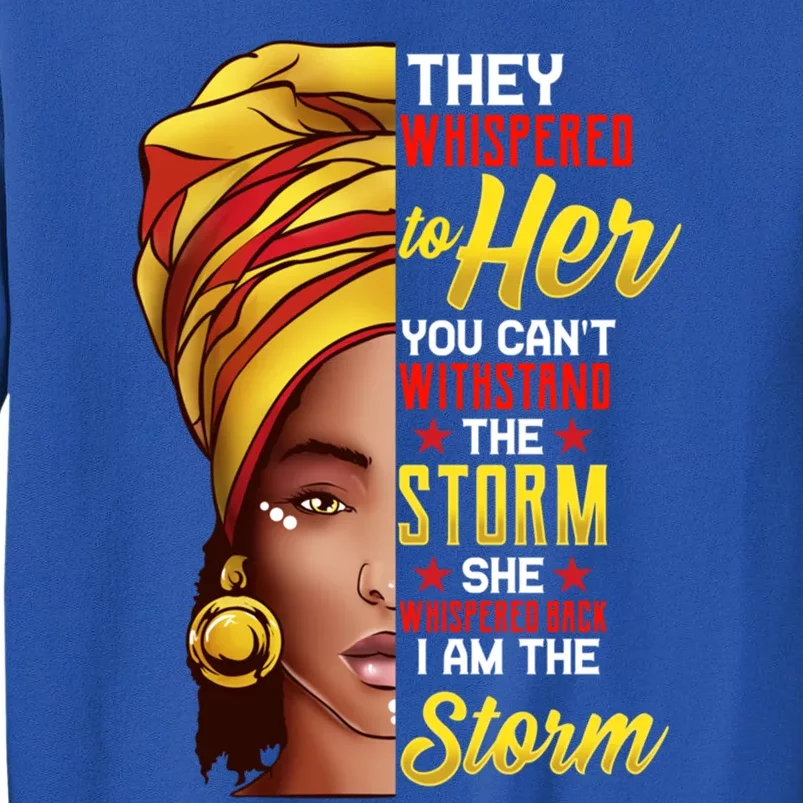 Black History Month African American I Am The Storm Funny Gift Sweatshirt