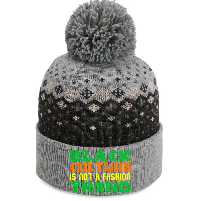 Black History Month African American Culture Celebrations Great Gift The Baniff Cuffed Pom Beanie