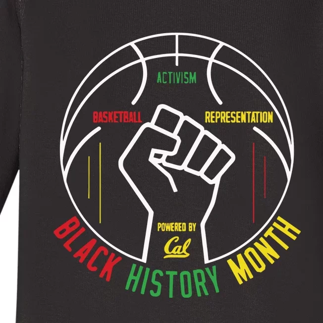 Black History Month Raising The B.A.R Baby Long Sleeve Bodysuit